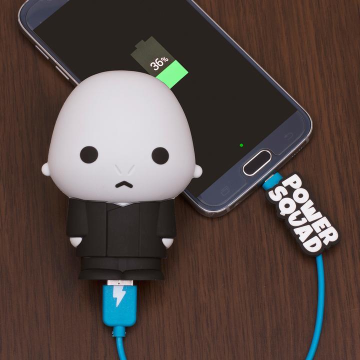 Immagine prodotto PowerSquad Powerbank WB "Lord Voldemort" - Warner Bros. (2500 mAh, 9.25 Wh)