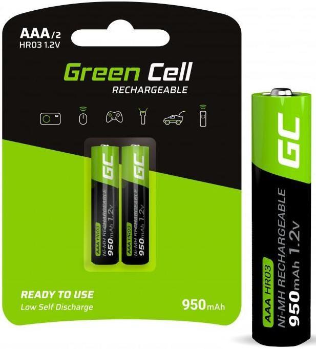 Image du produit GreenCell Rechargeable (2 pcs, AAA, 950 mAh)
