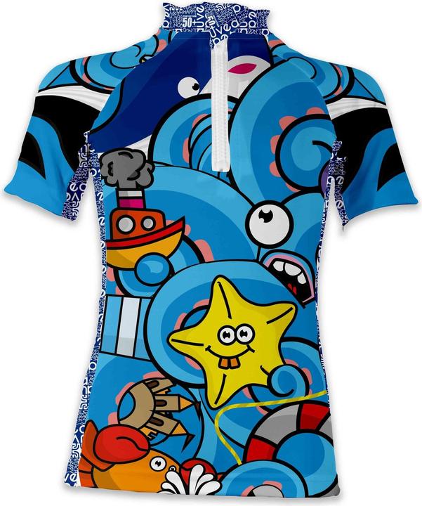 Produktbild Uvea Kinder UPF + Badeshirt arm Biarritz la mer Monte (92, 94, 96, 98, 95 A)