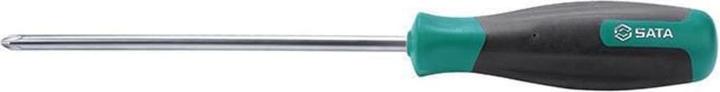 Actual product image SATA Screwdriver Phillips with soft grip, #1 x 150 mm (Cross recess)