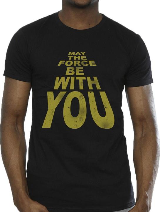 Produktbild Star Wars May The Force Be With You TShirt (M)