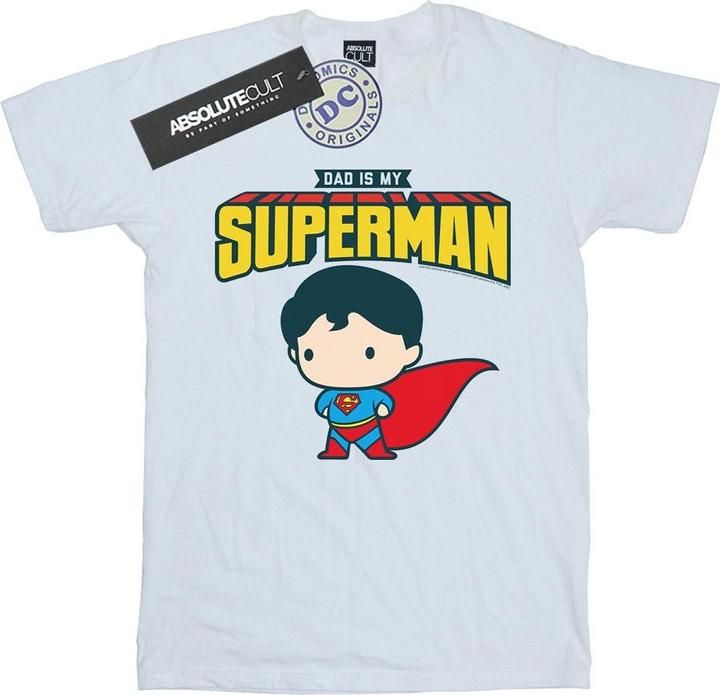 Produktbild Superman My Dad Is My Hero TShirt Mädchen (140, 146)