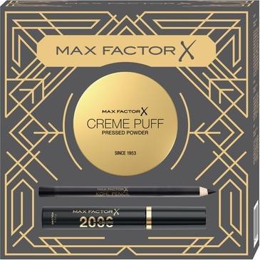 Max Factor Max Factorset Creme Puff Matte Face Powder, Mascara 2000 Calorie, Matita occhi Kohl Pencil