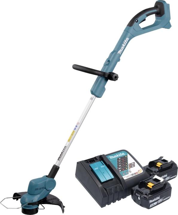 Image du produit Makita DUR 193 RF2 Coupe-bordures sans fil 18 V 260 mm + 2x batterie 3,0 Ah + chargeur (Fils coupe-herbe)