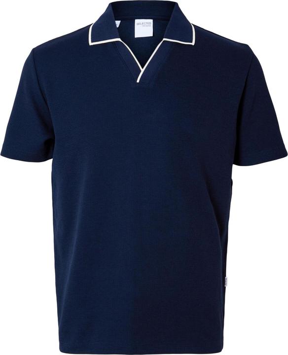 Selected Homme Kurzärmeliges Waffelstruktur Polo shirt (S)