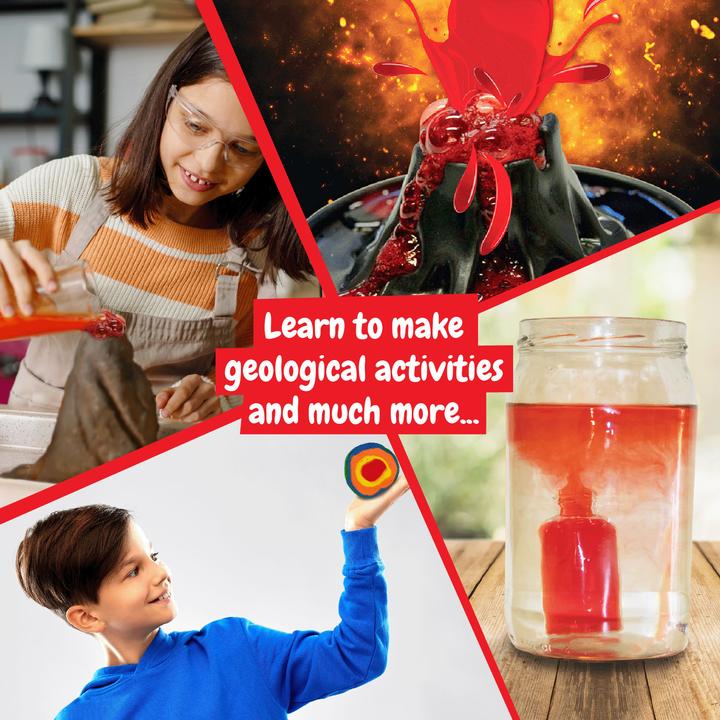Image du produit Science4you Expérience volcanique pour les enfants à partir de 8 ans - Volcan de table pour les enfants :