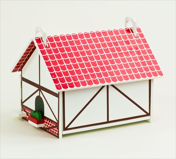 Produktbild Dema Kinder Holz Spielzeug Bauernhof Farm Set m. Puppen Tiere Stall Hof Holzspielzeug