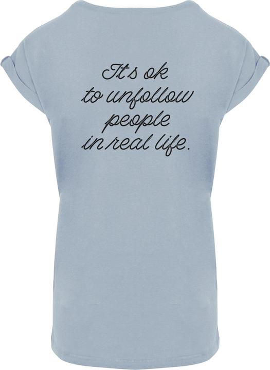 Actual product image Merchcode Ladies Heartbreak Extended Shoulder Tee - 111575 (L)