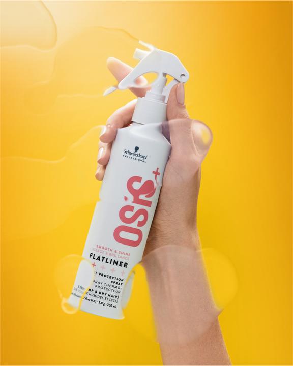 Produktbild Schwarzkopf Professional Osis + Flatiner Heat Protection Spray (200 ml)