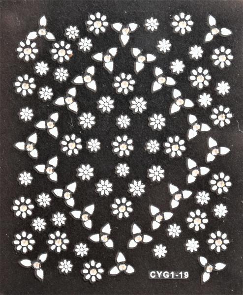 Produktbild Nagellack24 Nail Art Sticker Selbstklebend 19