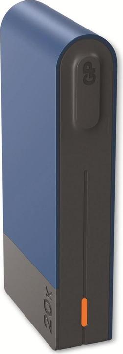 Actual product image GP Batteries GP PowerBank MP20B 20000mAh USB-C/USB-A blue 130M20BBLUE (20000 mAh, 22.50 W, 74 Wh)