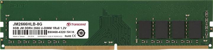 Image du produit Transcend JetRam (1 x 8GB, 2666 MHz, RAM DDR4, DIMM)