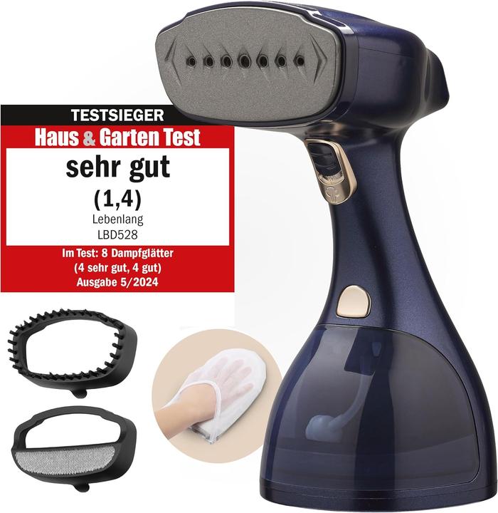 Lebenlang Dampfbügeleisen (1500 W, 25 g/min)