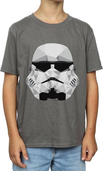 Image du produit Star Wars - T-shirt STORMTROOPER GEOMETRIC HELMET - Garçon (152, 158)