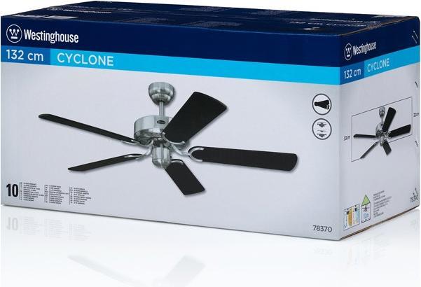 Actual product image Westinghouse Chromium Cyclones (49 dB)
