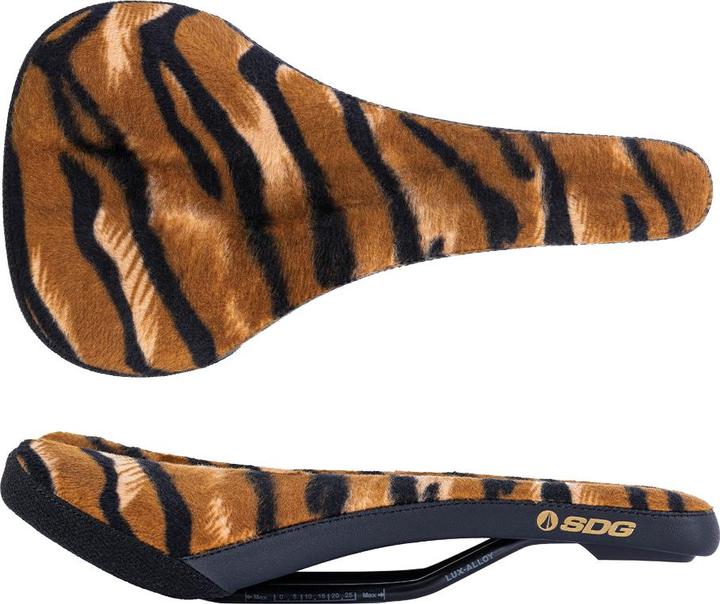 Produktbild Sdg Bel-Air 3.0 Traditional Limited Sattel, Lux-Alloy, 7x7, tiger print
