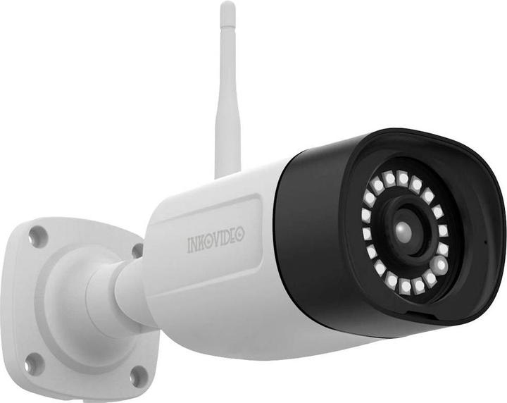 Image du produit Inkovideo Kit caméra de surveillance WLAN IP 4 canaux avec 2 caméras 1920 x 1080 pixels (1920 x 1080 Pixels)