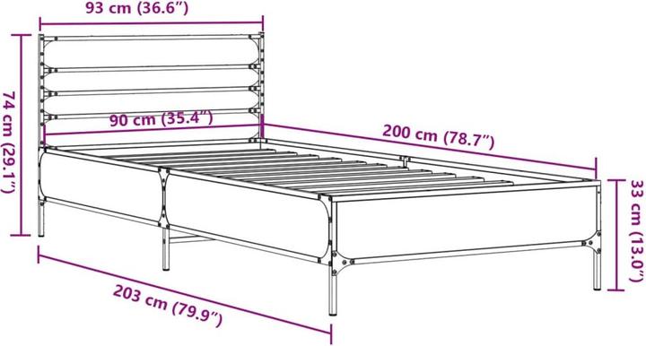 Produktbild VidaXL Katie (100 x 200 cm)