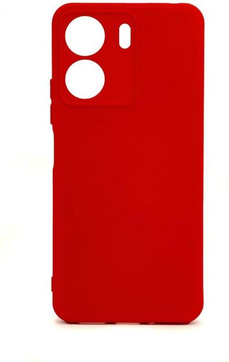 Actual product image OEM Silicon case for Xiaomi Redmi 13c red (Xiaomi Poco C65, Xiaomi Redmi 13C)