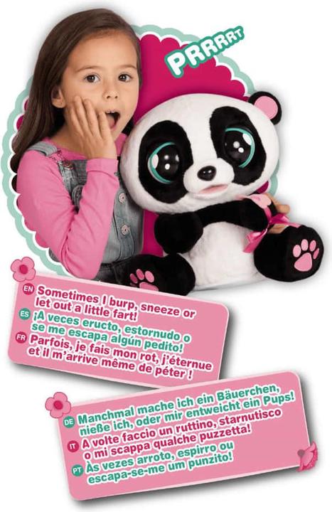 Image du produit Spectron Yoyo Panda Peluche interactive (32 cm)
