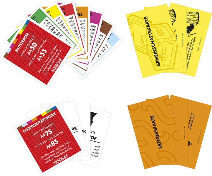 Actual product image Hasbro Gaming Monopoly Classic Refresh (German)