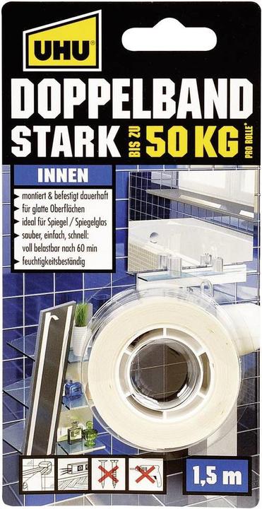 Produktbild UHU Doppelseitiges Klebeband (19 mm)