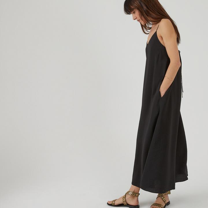 Produktbild La Redoute Collections Maxikleid mit schmalen Trägern (38)