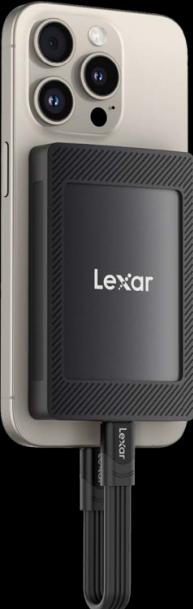 Actual product image Lexar SL500 with MagSafe Sleeve (4000 GB)