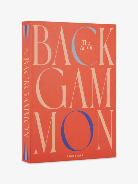 Actual product image Printworks Classic - Art of Backgammon -peli (French, German, English)