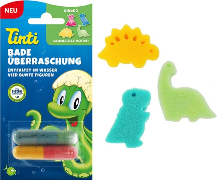 Actual product image Tinti Bath surprise 2 small sponges