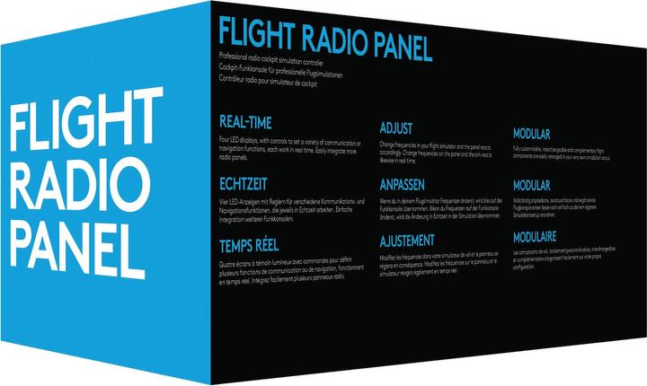 Image du produit Logitech G Panel radio Saitek Pro Flight (PC)