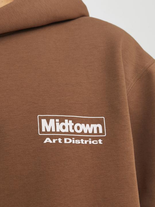 Produktbild Jack & Jones Jorurban Edge Graphic Sweat Hood Ln (S)