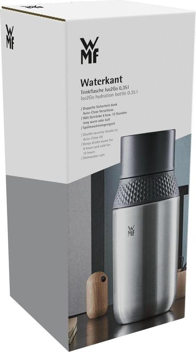 Produktbild WMF Trinkflasche Thermosflasche 350ml Waterkant AutoClose auslaufsicher BPA-frei (0.35 l)