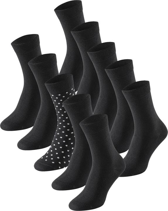 Immagine prodotto Schiesser Calze per il tempo libero in cotone Fit (confezione da 10, 39 - 42)
