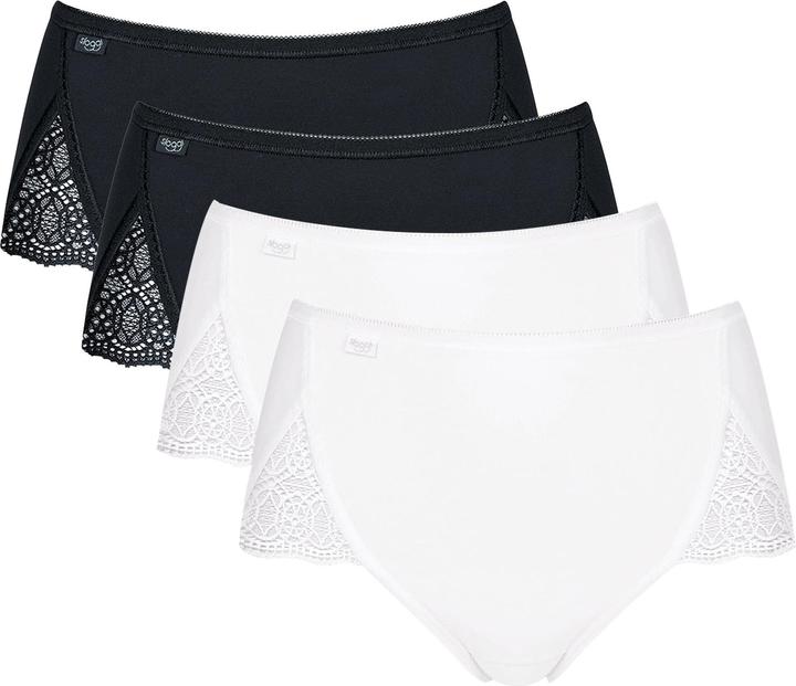 Immagine prodotto Sloggi Pure Sense Luxe Maxi C4P (40, confezione da 4)