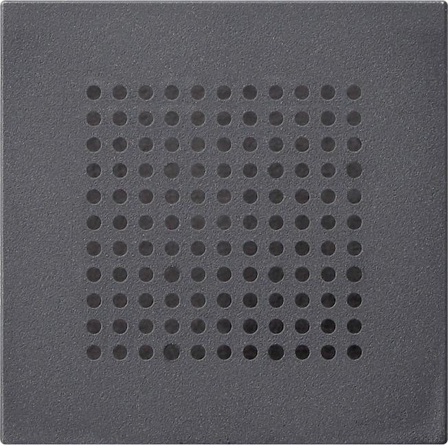 Actual product image Gira Speaker cover System 55 anthracite 248328
