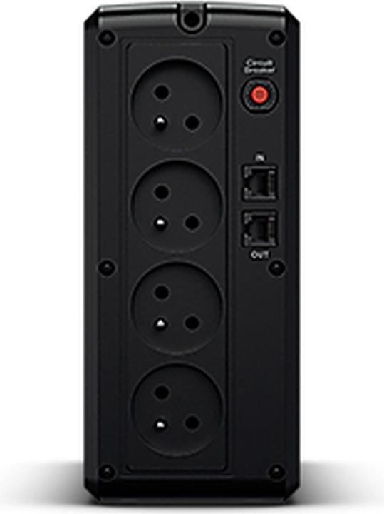 Actual product image Cyberpower UT1050EG-FR Uninterruptible Power Supply (UPS) Line-Interactive 1050 VA 630 W 4 AC Outputs (1.05 VA, 630 W, Line-interactive UPS)