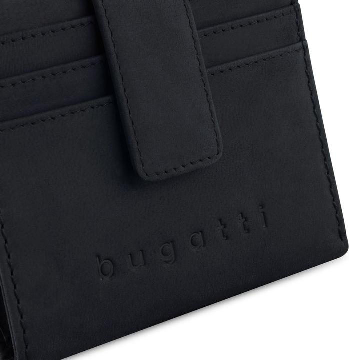 Actual product image Bugatti Luca leather wallet 10 cm