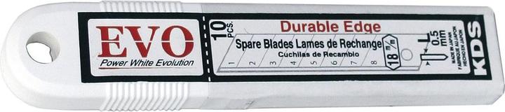 KDS knivblad 18mm EVO 10pcs - 1878017 (Replacement blade)