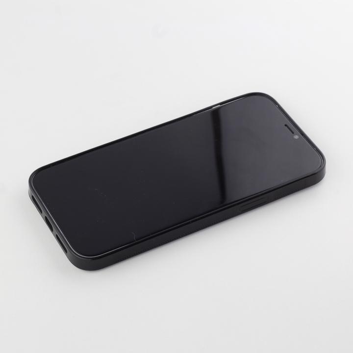Produktbild PhoneLook Hülle Silikon schwarz Summer 2023 palm tree vibe (Apple iPhone 12 Pro Max)