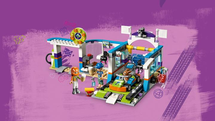 Actual product image LEGO car wash (41350, LEGO Friends)