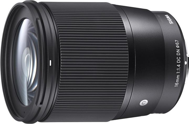 Produktbild Sigma 16mm f/1.4 DC DN (C), Sony E (Sony E, APS-C / DX)