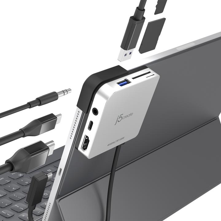 Produktbild j5Create USB-C TO 4K 60HZ HDMI TRAVEL (USB-C, 1 Ports)