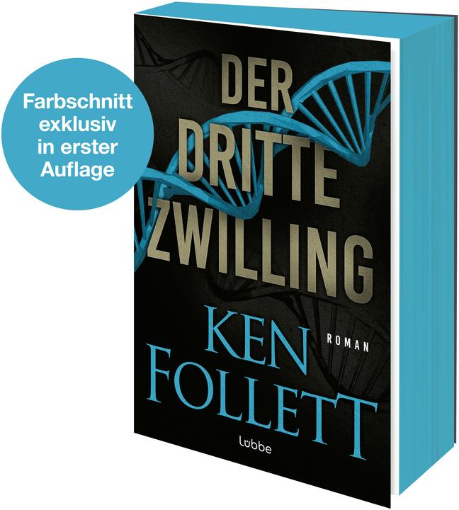 Produktbild Follett:Der dritte Zwilling (Deutsch, Ken Follett, 2024)