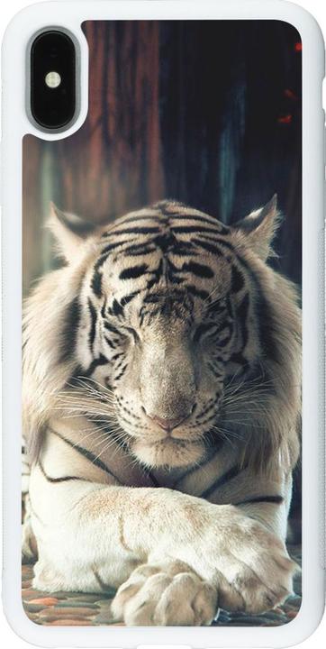 Actual product image PhoneLook Cover silicone white Zen Tiger (Apple iPhone XS Max)
