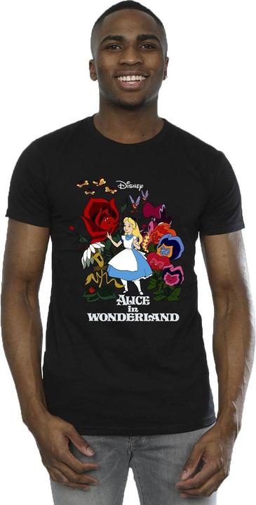Immagine prodotto Disney Maglietta con i fiori di Alice nel Paese delle Meraviglie (3XL)