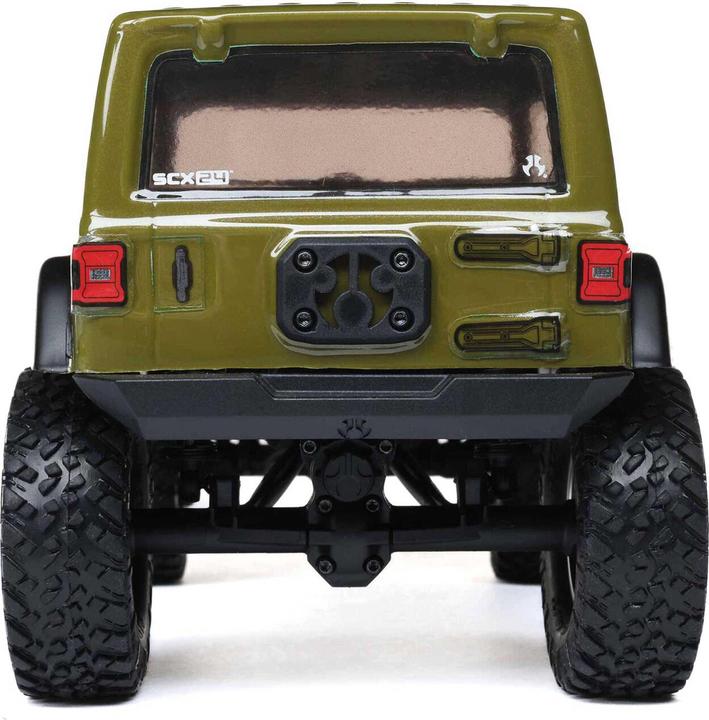Immagine prodotto Axial SCX24 Jeep Wrangler JLU 4X4 Grün 1/24 Rock Crawler Brushed RTR (RTR pronto all'uso)