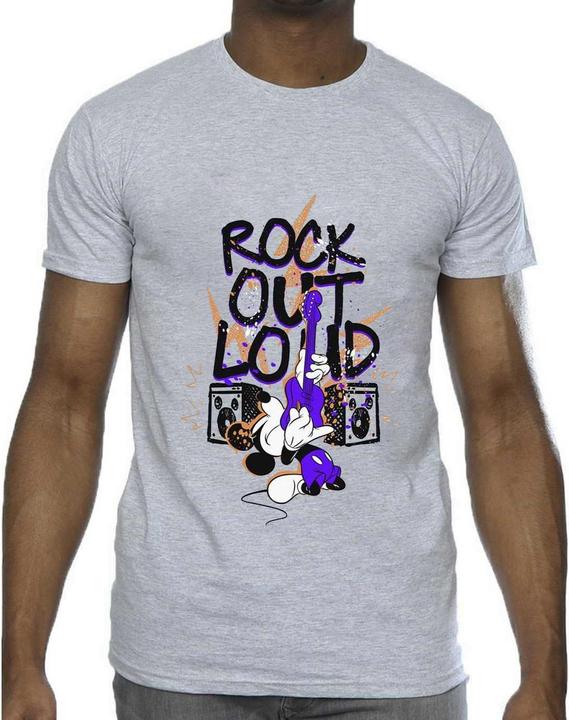 Produktbild Disney Mickey Mouse Rock Out Loud TShirt (XXL)