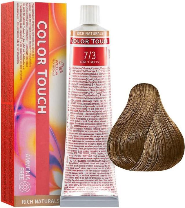 Actual product image Wella Color Touch Hair Color Blonde (7/3)