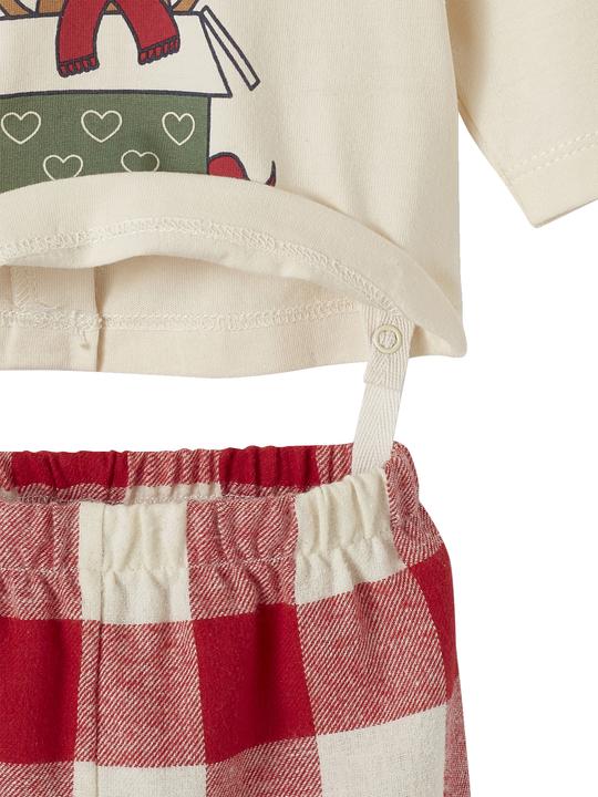 Actual product image Vertbaudet Baby Weihnachts-Schlafanzug Capsule Collection FAMILIE Oeko-Tex